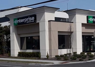 Enterprise Rent-a-car sign