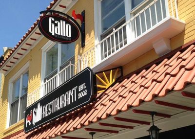 Gallo Restaurant Sign