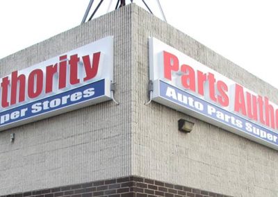 Parts Authority Sign