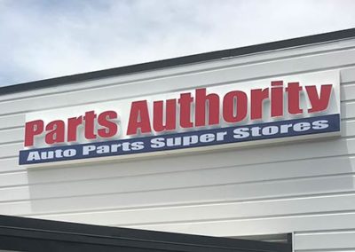 Parts Authority Signs