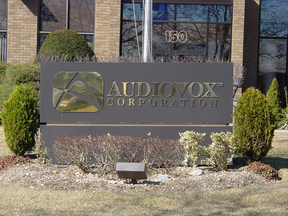 Audiovox Corporation Sign