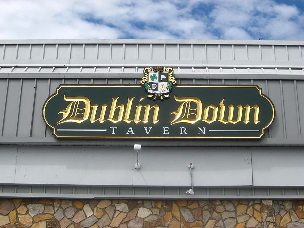 Dublin Down Tavern Sign