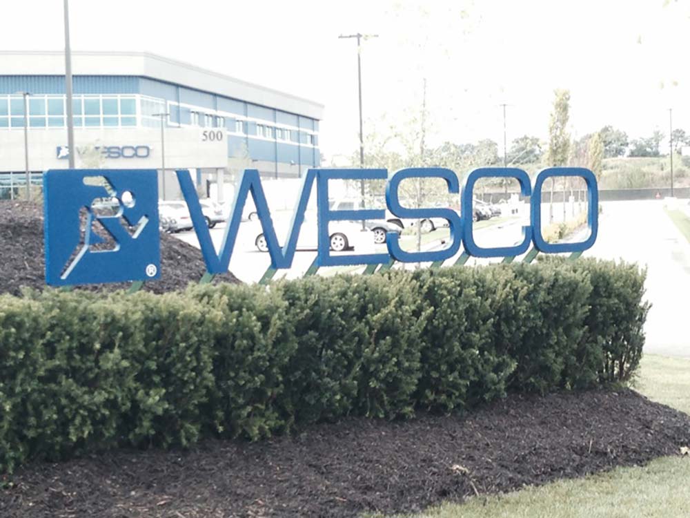 WESCO sign