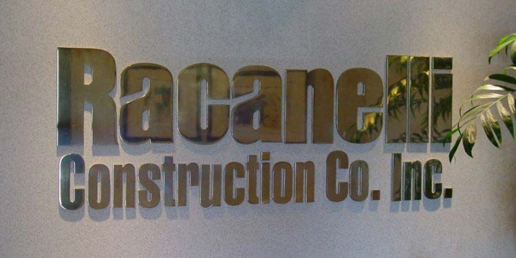Racanelli Construction Co. Inc. Sign