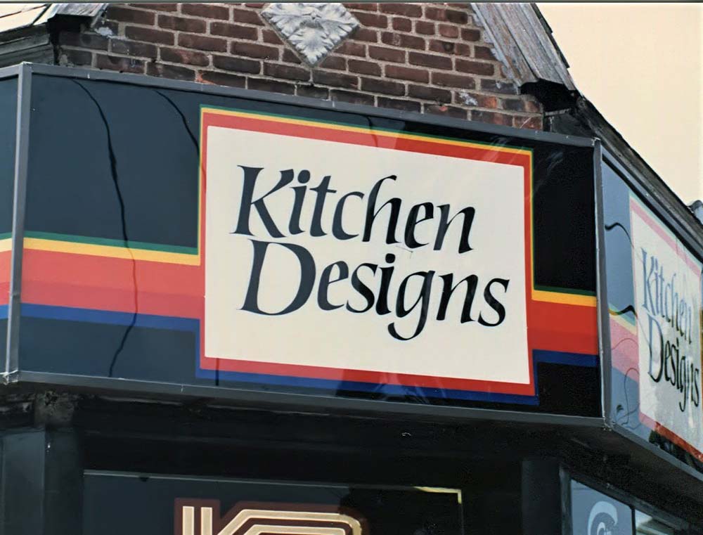 Kitchen Designs Sign