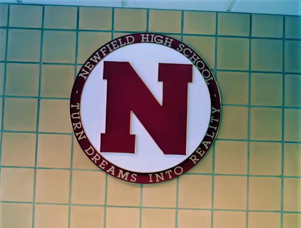 Newfield high School Sign Logo