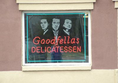 Goodfellas Delicatessen Neon Sign