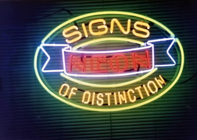 Signs Neon Of Distinction Neon Sign