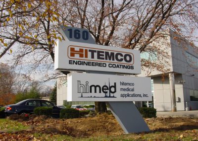 HITEMCO Engineered Coatings & Himed Hitemco Medical Applications inc Sign