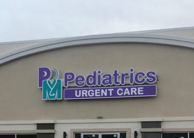 PM Pediatrics Urgent Care Sign