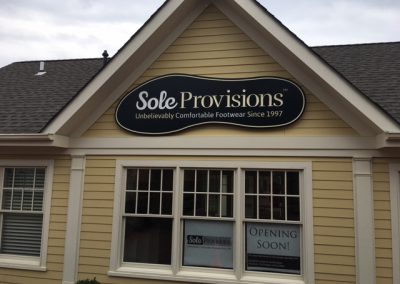 Sole Provisions Footwear Sign Board